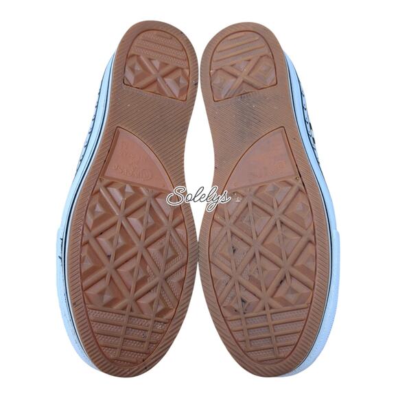 Converse CTAS Low Top Striped Platform Sunblocked Zebra Womens Sneaker 7.5 RARE - Picture 6 of 11